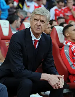 Arsenal V Swansea City 2016-17 Prints: Arsene Wenger: Arsenal Manager before Arsenal vs Swansea City, Premier League 2016-17