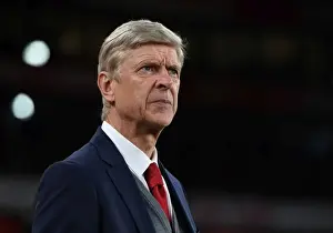 Arsenal V West Bromwich Albion 2017-18 Prints: Arsene Wenger: Arsenal Manager Before Arsenal vs West Bromwich Albion