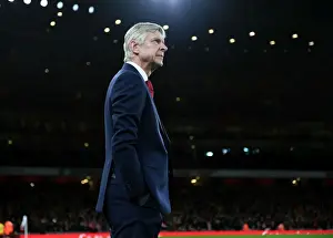 Arsenal V Chelsea - Carabao Cup 2017-18 Prints: Arsene Wenger: Arsenal Manager Awaits Chelsea Showdown in Carabao Cup Semi-Final