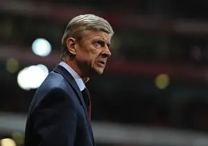 Arsenal V Swansea - FA Cup 3rd Rd Replay 2012-13 Prints: Arsene Wenger: Arsenal Manager Awaits FA Cup Replay vs Swansea City