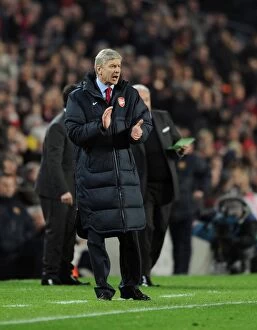 Images Dated 8th March 2011: Arsene Wenger the Arsenal Manager. Barcelona 3: 1 Arsenal. UEFA Champions League