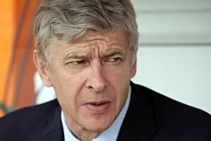 Images Dated 17th July 2010: Arsene Wenger the Arsenal Manager. Barnet 0: 4 Arsenal. Pre Season Friendly
