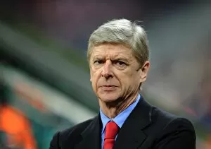Images Dated 13th March 2013: Arsene Wenger the Arsenal Manager. Bayern Munich 0: 2 Arsenal. UEFA Champions League