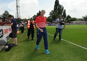 Boreham Wood V Arsenal Prints: Arsene Wenger the Arsenal Manager. Boreham Wood 0: 2 Arsenal. Pre Season Friendly