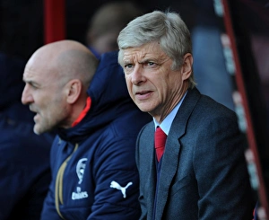 Bournemouth V Arsenal 2015-16 Prints: Arsene Wenger: Arsenal Manager Before Bournemouth Clash, Premier League 2015-16