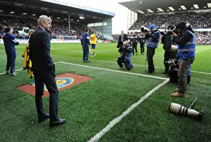 Burnley V Arsenal 2014/15 Prints: Arsene Wenger the Arsenal Manager