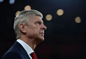 Arsenal V West Ham United - Carabao Cup 2017-18 Prints: Arsene Wenger: Arsenal Manager before Carabao Cup Quarterfinal vs West Ham United