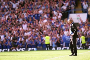 Arsene Wenger the Arsenal manager. Chelsea 1: 0 Arsenal. FA Premier League