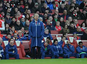 Arsenal V Middlesbrough - FA Cup 2014-15 Prints: Arsene Wenger: Arsenal Manager Before FA Cup Fifth Round Match vs Middlesbrough