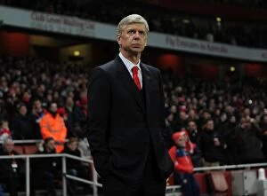 Images Dated 4th January 2015: Arsene Wenger: Arsenal Manager before FA Cup Match vs Hull City (2014-15)