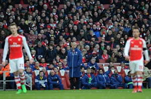 Arsenal V Middlesbrough - FA Cup 2014-15 Prints: Arsene Wenger: Arsenal Manager Before FA Cup Match vs. Middlesbrough (2015)