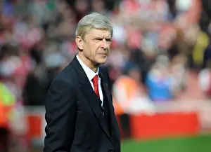 Arsenal V Everton - FA Cup 2014 Prints: Arsene Wenger, Arsenal Manager: FA Cup Quarter-Final vs Everton, 2014