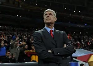 Galatasaray V Arsenal 2014/15 Prints: Arsene Wenger: Arsenal Manager Faces Galatasaray in UEFA Champions League (Istanbul, 2014)
