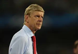 Fenerbahce V Arsenal 2013-14 Prints: Arsene Wenger: Arsenal Manager Before Fenerbahce Clash in UEFA Champions League (2013)