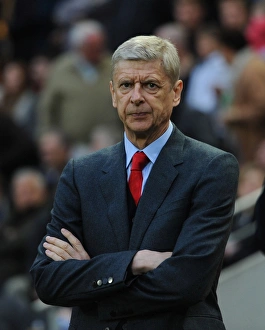Hull City V Arsenal 2014/15 Prints: Arsene Wenger: Arsenal Manager Before Hull City Clash, Premier League 2014-2015