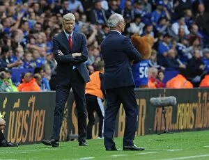 Images Dated 20th August 2016: Arsene Wenger the Arsenal Manager. Leicester City 0: 0 Arsenal