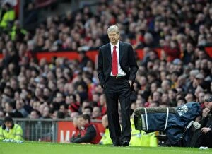 Images Dated 12th March 2011: Arsene Wenger the Arsenal Manager. Manchester United 2: 0 Arsenal, FA Cup Sixth Round