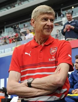 Arsene Wenger the Arsenal Manager. New York Red Bulls 1: 0 Arsenal. Pre Season Friendly