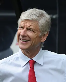 Newcastle United V Arsenal 2015-16 Prints: Arsene Wenger: Arsenal Manager Before Newcastle United vs Arsenal, Premier League 2015-16