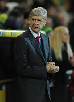 Norwich City V Arsenal 2015-16 Prints: Arsene Wenger: Arsenal Manager Before Norwich City Clash (2015-16)