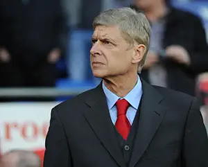 Cardiff City V Arsenal 2013-14 Prints: Arsene Wenger: Arsenal Manager Prepares for Cardiff City Clash (November 2013)