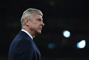 Arsenal V Östersunds FK 2017-18 Prints: Arsene Wenger: Arsenal Manager Prepares for Europa League Battle (2017-18)
