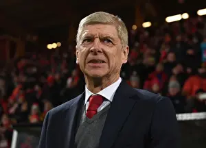 Ostersunds V Arsenal 2017-18 Prints: Arsene Wenger: Arsenal Manager Prepares for UEFA Europa League Battle against Ostersunds FK