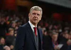 Arsenal V West Ham United - Carabao Cup 2017-18 Prints: Arsene Wenger: Arsenal Manager Preparing for Carabao Cup Clash Against West Ham United