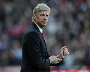 Arsenal V Liverpool - FA Cup 2013-14 Prints: Arsene Wenger: Arsenal Manager Preparing for FA Cup Clash Against Liverpool, 2014