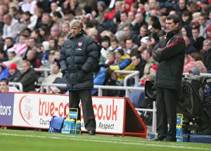 Arsene Wenger (Arsenal manager) Roy Keane (Sunderland manager)