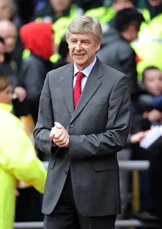 Arsene Wenger the Arsenal Manager. Sunderland 1: 2 Arsenal. Barclays Premier League