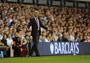 Images Dated 20th April 2011: Arsene Wenger the Arsenal Manager. Tottenham Hotspur 3: 3 Arsenal. Barclays Premier League
