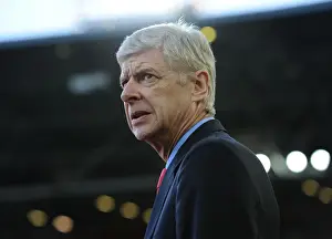 West Ham United V Arsenal 2014-15 Prints: Arsene Wenger: Arsenal Manager at West Ham United (2014-15)