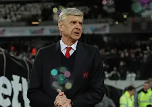 Olympic Stadium Prints: Arsene Wenger: Arsenal Manager Before West Ham United Clash, Premier League 2016-17