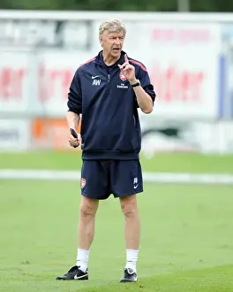Arsene Wenger at Arsenal Training Camp, Austria, 2010