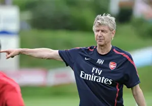 Arsene Wenger at Arsenal Training Camp, Austria, 2010