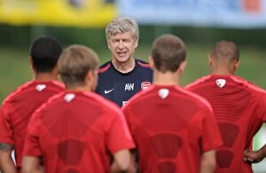 Images Dated 26th July 2010: Arsene Wenger at Arsenal Training Camp, Austria, 2010