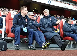Arsenal V Huddersfield Town - FA Cup Prints: Arsene Wenger and Arsenal: Triumphant FA Cup Victory over Huddersfield Town (2011)