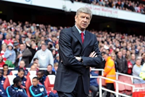 Arsenal V Chelsea 2011-12 Prints: Arsene Wenger: Arsenal vs. Chelsea, Premier League Showdown (2011-2012)