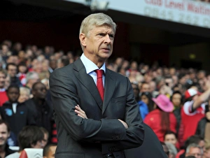Arsenal V Chelsea 2012-13 Prints: Arsene Wenger: Arsenal vs. Chelsea, Premier League Showdown (2012)