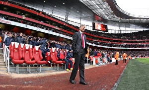 Arsenal V Everton 2009-10 Prints: Arsene Wenger: Arsenal vs Everton