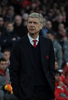 Arsenal V Leicester City 2016-17 Prints: Arsene Wenger: Arsenal vs Leicester City, Premier League, 2016-17