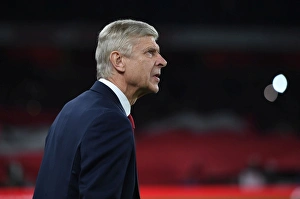 Arsenal V Liverpool 2017-18 Prints: Arsene Wenger: Arsenal vs Liverpool, Premier League 2017-18