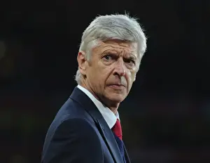 Arsenal V Liverpool 2015/16 Prints: Arsene Wenger: Arsenal vs. Liverpool Showdown (2015/16) - Premier League Clash