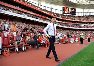 Arsenal V Liverpool 2016-17 Prints: Arsene Wenger: Arsenal vs. Liverpool Showdown (2016-17) - Premier League Clash at Emirates Stadium