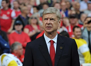 Arsenal V Manchester City 2014-15 Prints: Arsene Wenger: Arsenal vs Manchester City, Premier League 2014-15
