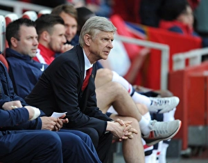Arsenal V Manchester City 2013/14 Prints: Arsene Wenger: Arsenal vs Manchester City, Premier League 2013/14