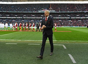 Arsene Wenger before Arsenal vs Manchester City - Carabao Cup Final, 2018