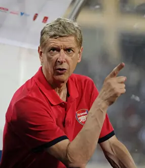 Vietnam V Arsenal 2013-14 Prints: Arsene Wenger at Arsenal's 2013 Vietnam Friendly Match