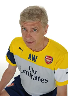 Arsene Wenger at Arsenal's Emirates Stadium (2014/15)